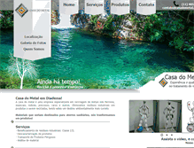 Tablet Screenshot of casadometal.com.br